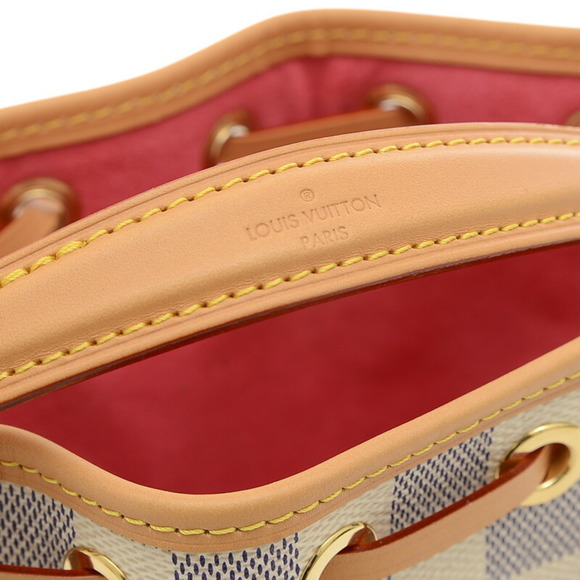 LOUIS VUITTON Damier Azur Nanonoe Vivienne Shoulder Bag N40511 - Picture 5 of 8